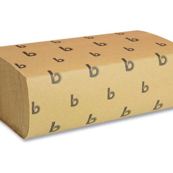 Boardwalk Multifold Paper Towels, Natural, 9 x 9 9/20, 250/Pack, 16 Packs/Carton - Picture 1 of 3